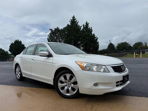 White Diamond Pearl 2009 Honda Accord EX