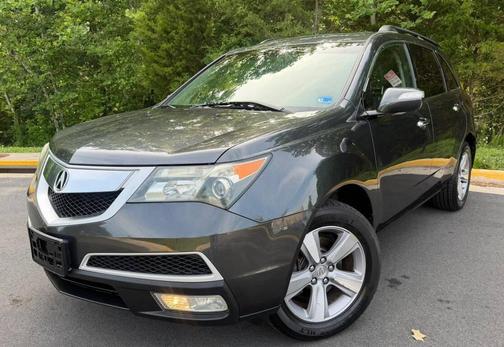 Gray 2013 Acura MDX 3.7L