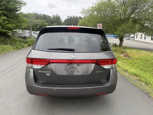 Modern Steel Metallic 2015 Honda Odyssey Touring Elite