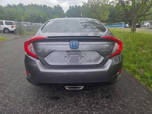 Modern Steel Metallic 2020 Honda Civic Sport