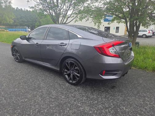 Modern Steel Metallic 2020 Honda Civic Sport