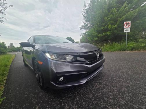 Modern Steel Metallic 2020 Honda Civic Sport