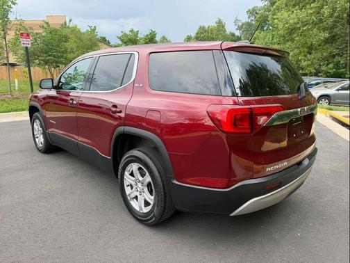 Burgundy 2017 GMC Acadia SLE-1