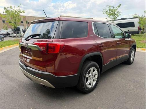Burgundy 2017 GMC Acadia SLE-1
