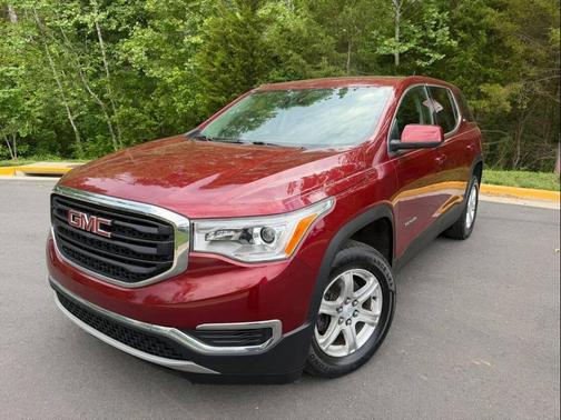 Burgundy 2017 GMC Acadia SLE-1