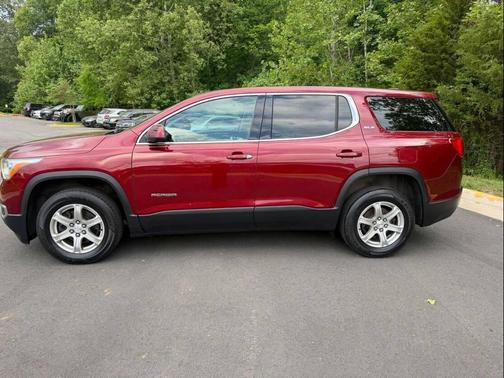 Burgundy 2017 GMC Acadia SLE-1