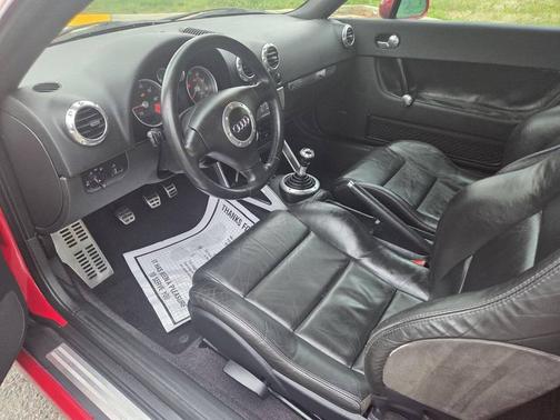 Red 2001 Audi TT Roadster