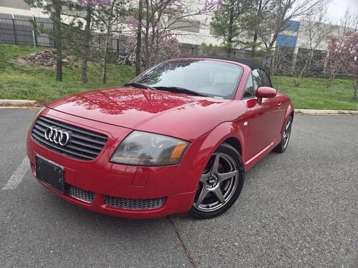 Red 2001 Audi TT Roadster