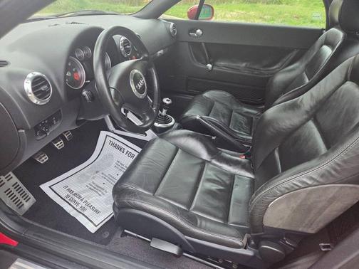 Red 2001 Audi TT Roadster