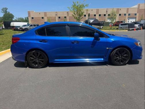 Blue 2015 Subaru WRX Limited