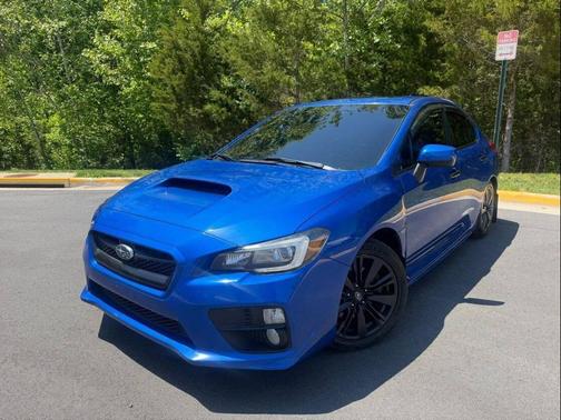 Blue 2015 Subaru WRX Limited