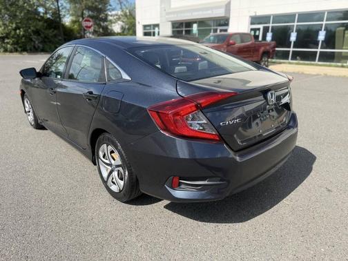 Modern Steel Metallic 2018 Honda Civic LX