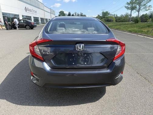 Modern Steel Metallic 2018 Honda Civic LX