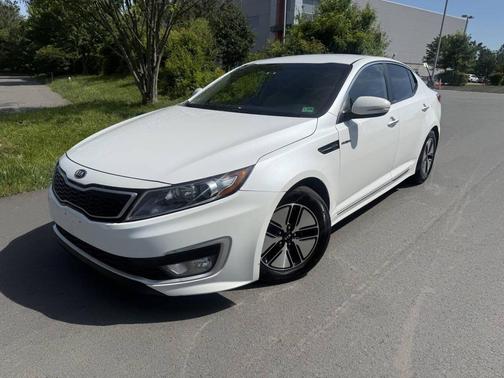 Snow White Pearl 2013 Kia Optima Hybrid LX