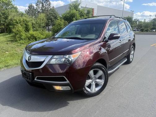 Burgundy 2011 Acura MDX 3.7L Technology