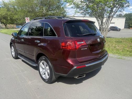 Burgundy 2011 Acura MDX 3.7L Technology