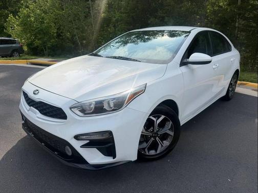 Clear White 2021 Kia Forte LXS