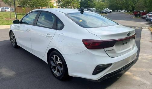 Clear White 2021 Kia Forte LXS