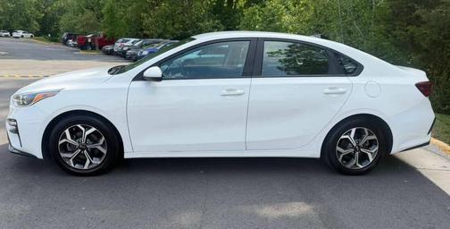 Clear White 2021 Kia Forte LXS