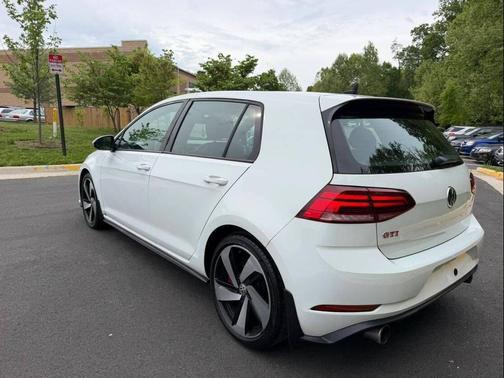 White 2020 Volkswagen Golf GTI 2.0T Autobahn 4-Door