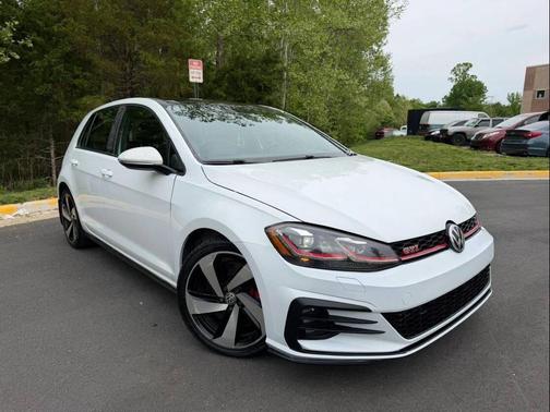 White 2020 Volkswagen Golf GTI 2.0T Autobahn 4-Door
