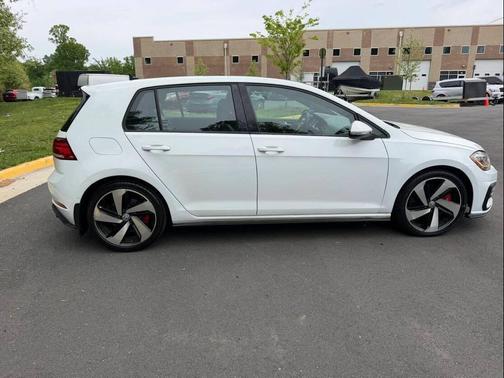 White 2020 Volkswagen Golf GTI 2.0T Autobahn 4-Door