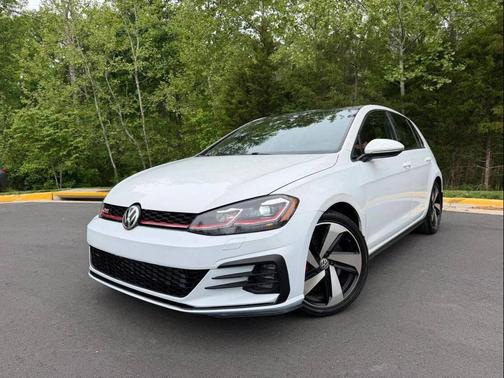 White 2020 Volkswagen Golf GTI 2.0T Autobahn 4-Door