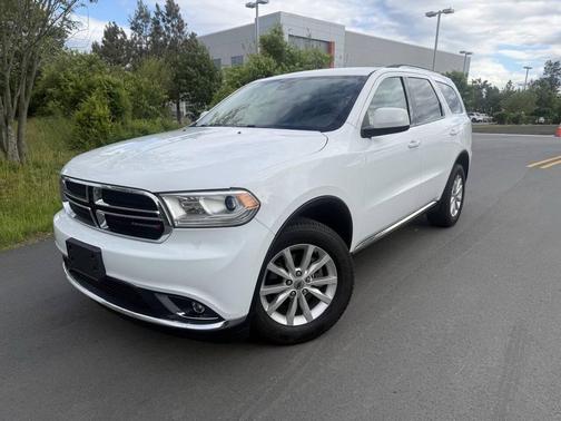 White Knuckle Clearcoat 2019 Dodge Durango SXT Plus