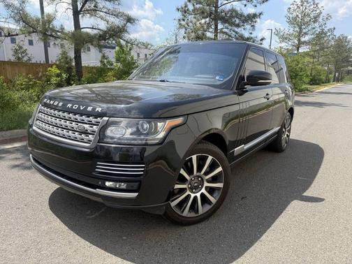 Black 2014 Land Rover Range Rover 5.0L Supercharged Autobiography