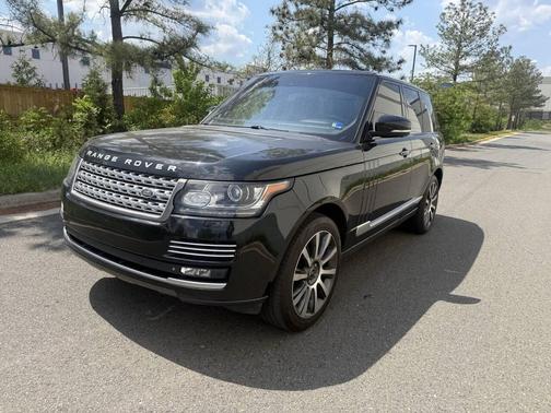 Black 2014 Land Rover Range Rover 5.0L Supercharged Autobiography