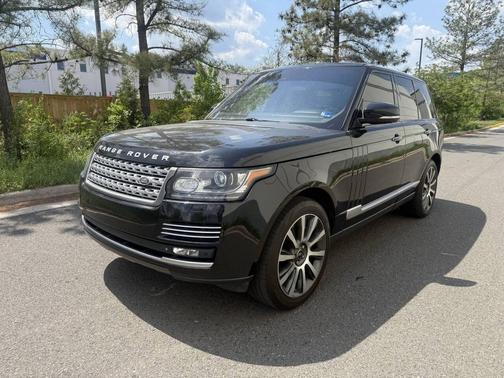 Black 2014 Land Rover Range Rover 5.0L Supercharged Autobiography