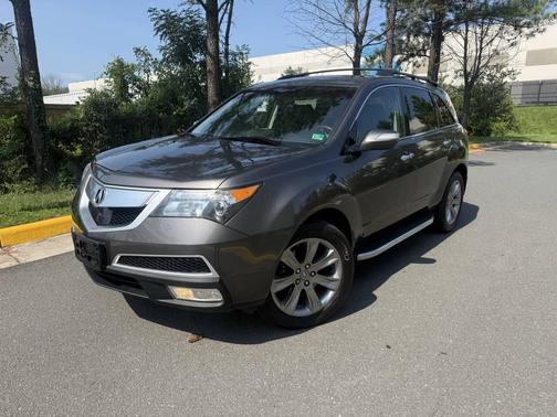 Gray 2012 Acura MDX 3.7L