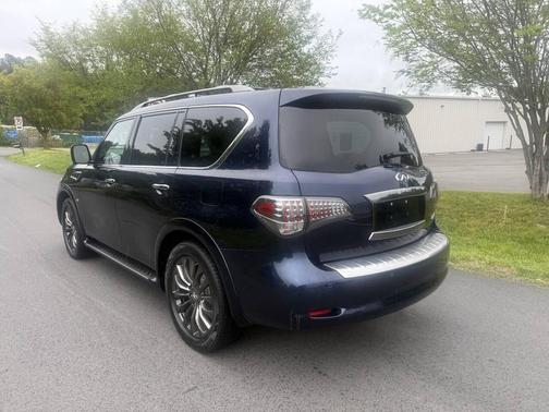 Hermosa Blue 2017 INFINITI QX80 Limited