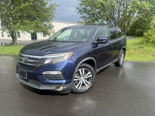 Blue 2016 Honda Pilot EX
