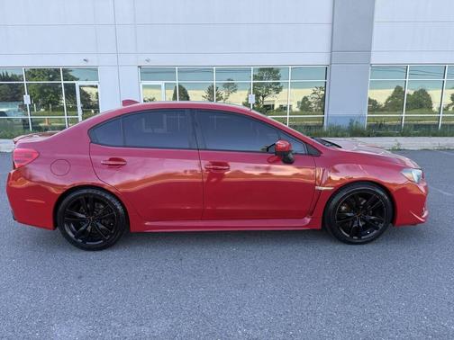 Burgundy 2016 Subaru WRX Premium