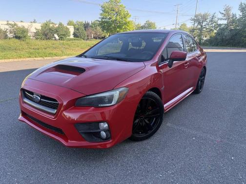 Burgundy 2016 Subaru WRX Premium