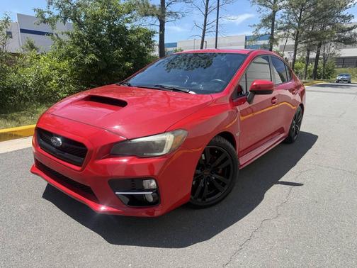 Burgundy 2016 Subaru WRX Premium