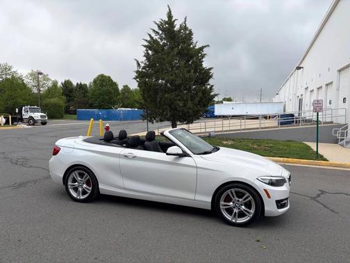 White 2016 BMW 228 228i 2dr Convertible SULEV