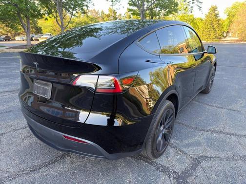 Solid Black 2025 Tesla Model Y Long Range Dual Motor All-Wheel Drive