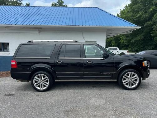 BLACK 2017 Ford Expedition EL Platinum