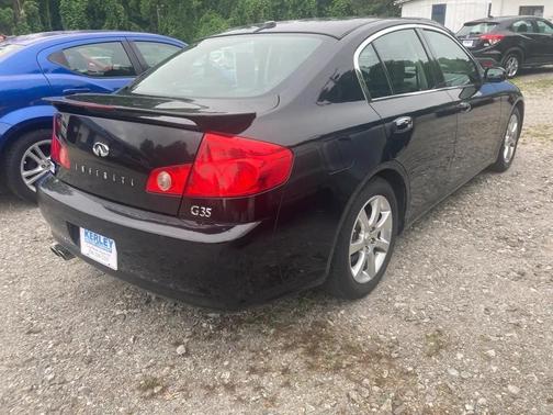 BLACK 2005 INFINITI G35 Base