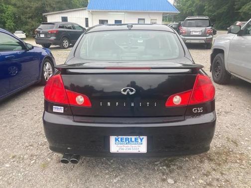 BLACK 2005 INFINITI G35 Base