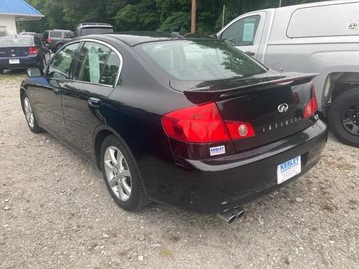 BLACK 2005 INFINITI G35 Base