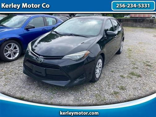 BLACK 2019 Toyota Corolla LE