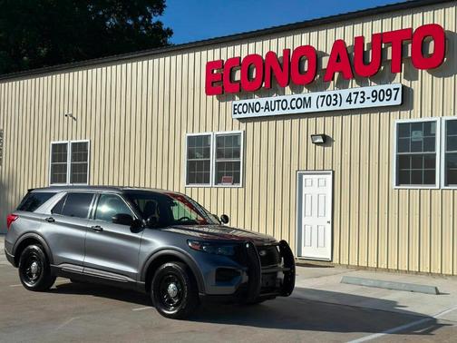 Gray 2021 Ford Utility Police Interceptor Base