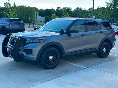 Gray 2020 Ford Utility Police Interceptor Base