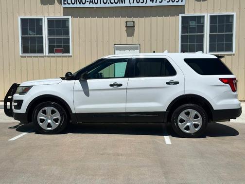 White 2017 Ford Utility Police Interceptor Base