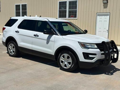 White 2017 Ford Utility Police Interceptor Base