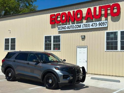 Gray 2020 Ford Utility Police Interceptor Base