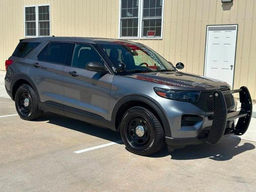 Gray 2020 Ford Utility Police Interceptor Base